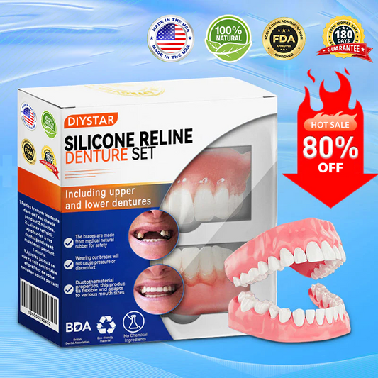 Medizinisches Silikon-Zahnprothesenlineal-Set🦷 (👨‍⚕️ Zertifiziert, CED-konform & von Zahnärzten genehmigt) 🌹