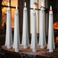 🎃👻 Fjärrstyrt spökljus med 3D-flammerande veke 👻🎃