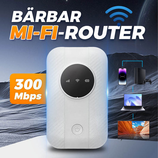 🔥Sidste dag med 60% rabat🔥Bärbar 4G LTE Mobil Wi-Fi-Router