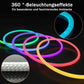 🌈360° leuchtender wasserdichter Streifen mit Musiksynchronisation🎁
