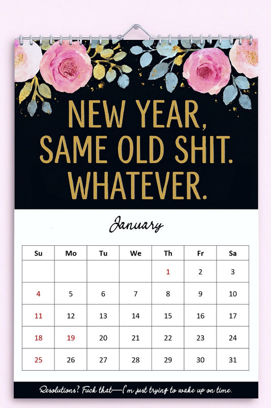 Fuck It Again – Kalender 2026 für Frauen, die genug haben