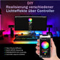 🌈360° leuchtender wasserdichter Streifen mit Musiksynchronisation🎁