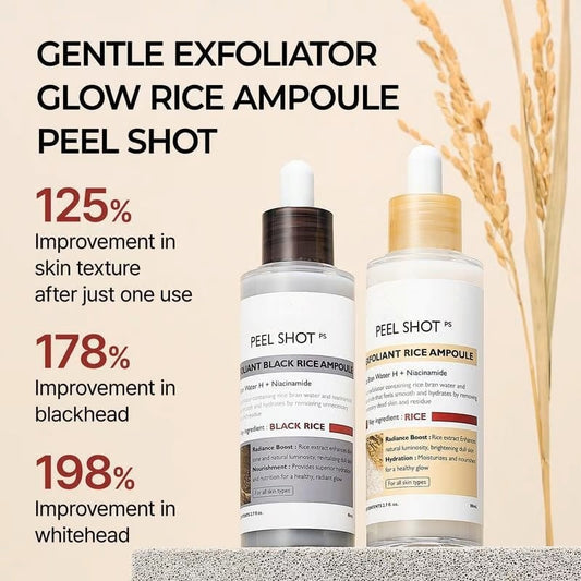 🏆Blitzverkauf⚡ Über 50.000 VERKAUFT! Fast ausverkauft – 💥🔥Glow Rice Ampoule Duo