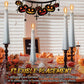 🎃👻 Fjärrstyrt spökljus med 3D-flammerande veke 👻🎃