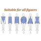 ❤️2025 New Products❤️Women's Casual V-Neck Lång klänning med fickor och slits i nederkanten