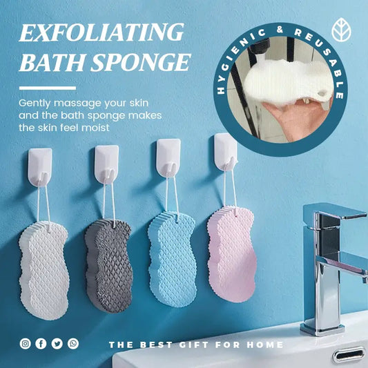 🧽✨ Super weicher Peeling Badschwamm – Sanfte Pflege für die Haut